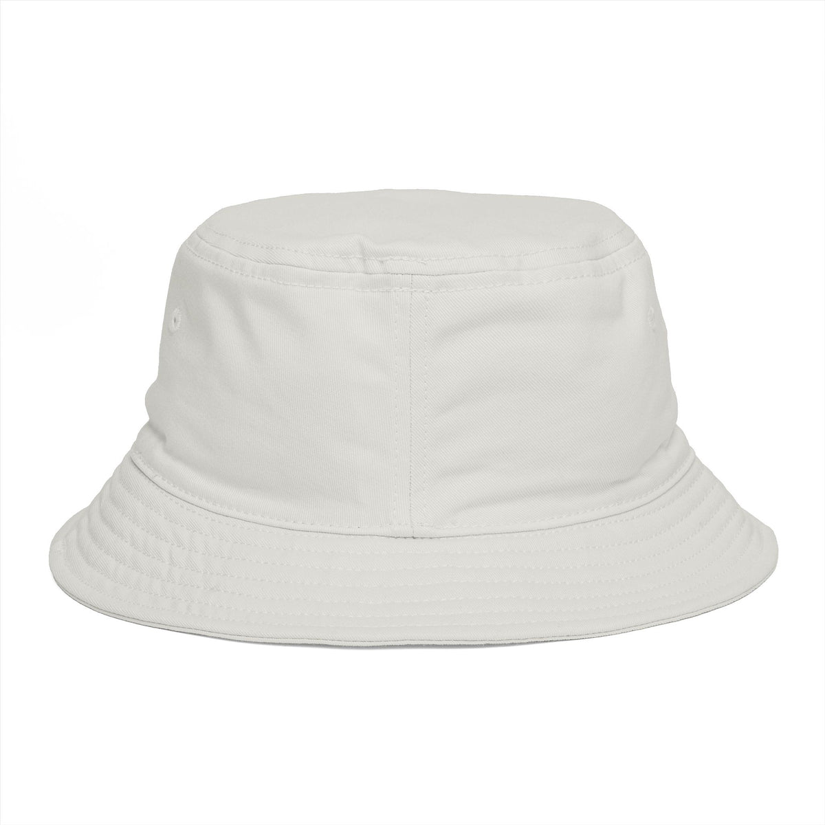Back view of the Ecru Colorado Mountain Everyday Bucket Hat, showing its cotton crown, brim and stitched construction.